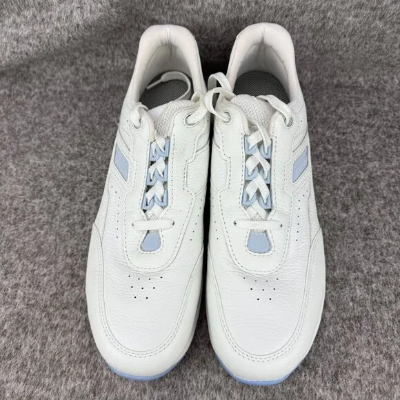 ✅ Women's 12S SAS Tour White Leather Comfort Walking Shoes MADE IN THE USA - Picture 8 of 15